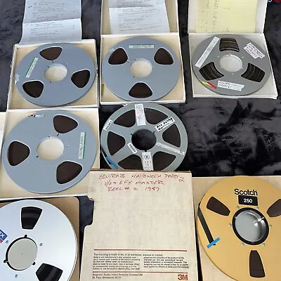Elvira Halloween Party Show Original Reels Set Of 7 Extremely Rare 1987 Network • $2599