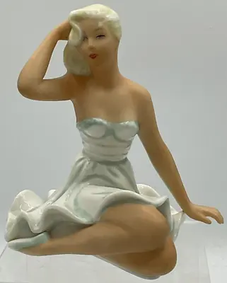 Vintage Schaubach-Kunst West Germany Marilyn Monroe Style Ballet Sexy Pinup Girl • $249.95