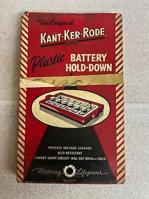 NOS 1955-56 Chevy 12V Kant-Ker-Rode Accessory Battery Hold-Down EE1 Chevrolet • $59.01