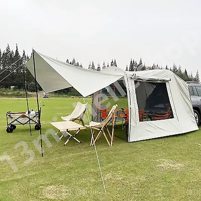 Car Camping SUV Rear Tent Large Shade Camping Tent 5-6 Person Family Traveling • $178.20