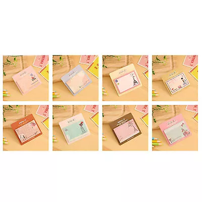 Cute Cartoon Sticky Notes Portable 20 Sheet Self Stick Notes Creative Square • $10.30