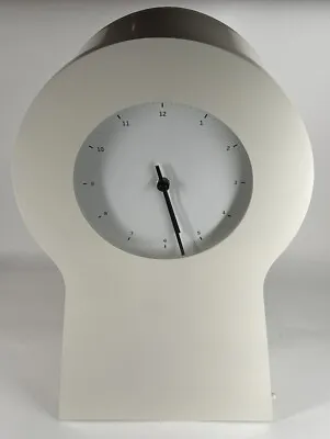 IKEA PS 1995 Off White/Cream Shelf Key Hole Shape Wall Clock Storage Rare Retro • £31.99