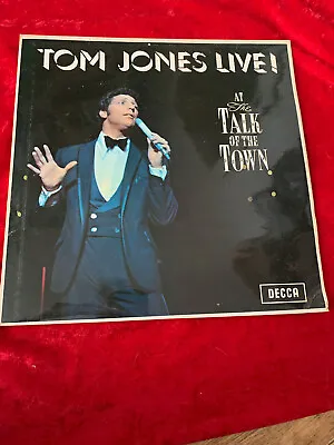 Tom Jones - Live At Talk Of The Town 1967 DECCA  UK Vinyl LP Record • £3.99