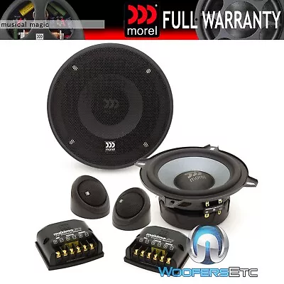 Morel Maximo Ultra 502 5.25  80w Rms Components Tweeters Crossovers Speakers New • $269