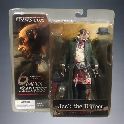 Vintage 2004 Mcfarlane's Monsters Iii 6 Faces Of Madness Jack The Ripper Figure • $49.75