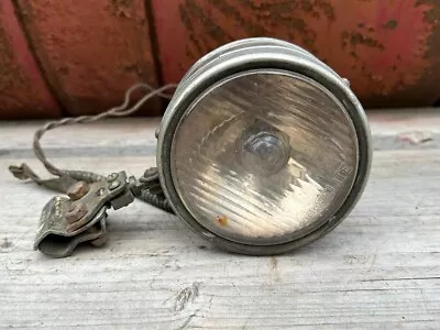 Early 1920's Original Vintage McKEELITE Spot Light Lamp W Bracket OLD Car Truck • $99.95