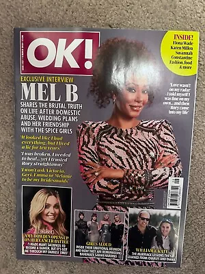 OK! Magazine 4th March 2024 4/3/24 Mel B Exclusive Interview Spice Girls • £11