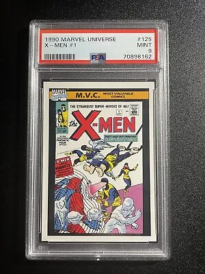 1990 Marvel Universe #125 X-Men #1 PSA 9 MINT • $50