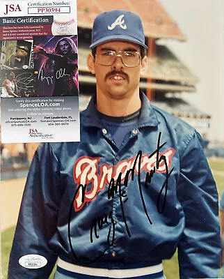 Joe Craig McMurtry Atlanta Braves Hand Signed Autographed 10x8 Photo JSA COA • £116.77