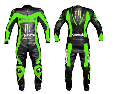 MotoGp Motorbike Leather Suit Motorcycle CE Street Racing Riding Sports Suit • $226.67