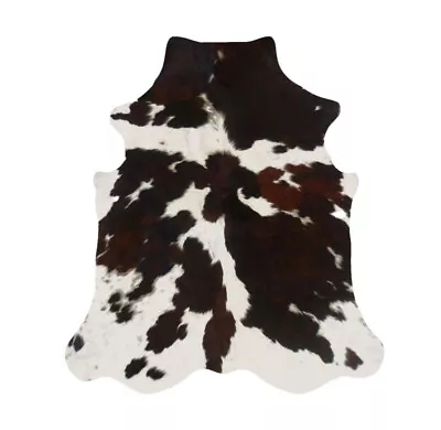 New Natural Cowhide Rug   Cow Hide Rug Cow Skin Rug Large • £215