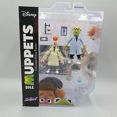 Muppet Beaker Bunsen Honeydew Mad Scientist Action Figure Playset Diamond Select • $37.91