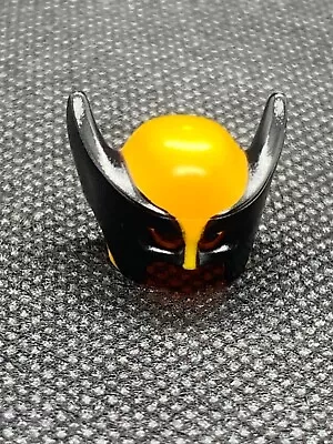 NEW LEGO Bright Light Orange Minifigure Headgear Mask Wolverine 17018pb01 • $10.24