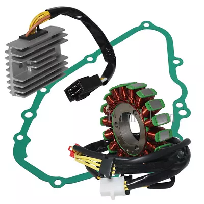 Magneto Stator+Voltage Regulator+Gasket For Kawasaki ER500 ER-5 97-05 21003-1123 • $116.58