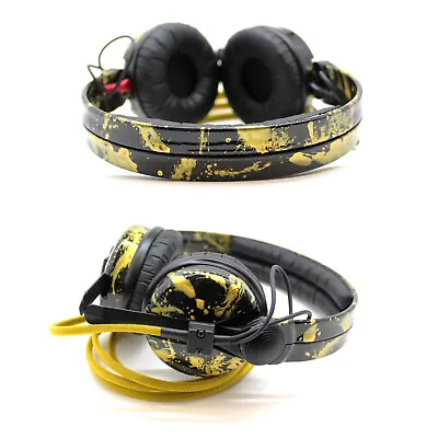 $245.20 • Buy Custom Cans Black + Gold Sennheiser HD25 DJ Headphones With 2yr Warranty 