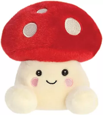 Aurora Palm Pals Aminita Mushroom 5 Inch Plush Soft Toy Eco-friendly • £6.99