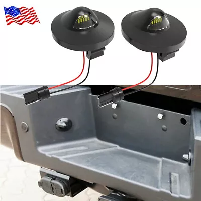 $12.32 • Buy 2 Pack Fit Ford F150 F250 F350 LED License Plate Light Bulb Assembly Replacement