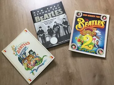 The Beatles Illustrated Music Lyrics Alan Aldridge How They Became The Beatles • $44