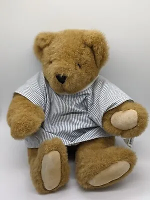 Vermont Teddy Stuffed Animal Bear Plush Get Well Soon Gown Has Small Hole. • $9