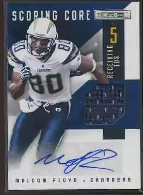 Malcom Floyd 2012 Panini Rookies & Stars Scoring Core Jersey Auto 7/10 • $30