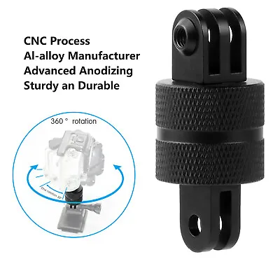 360 Degree Swivel Rotating Aluminium Aolly Tripod Adapter Mount For GoPro Hero • $5.50