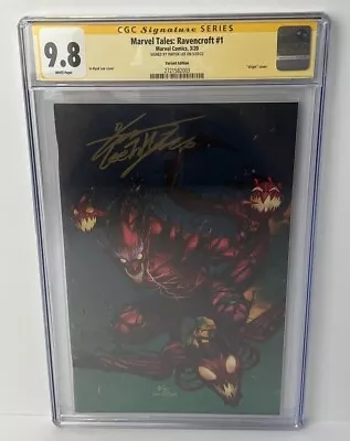 Marvel Tales Ravencroft #1 1:50 Virgin Variant 2020 Red Goblin CGC 9.8 Signed • $279.90