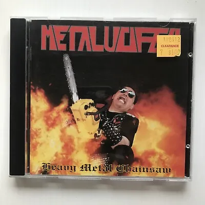 METALUCIFER  Heavy Metal Chainsaw  CD 2001 RARE ORIGINAL  • $43.16