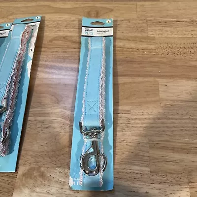 Martha Stewart Light Blue  4 Foot Dog Leash • $4.99