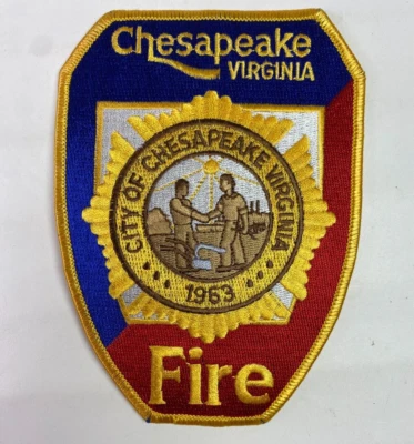 $15.19 • Buy Chesapeake Fire Virginia VA Patch S2