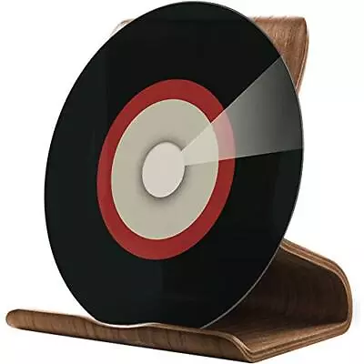 Vinyl Record Display Stand Shelf Premium Wood LP Album Storage Holder Home Of... • $33.38