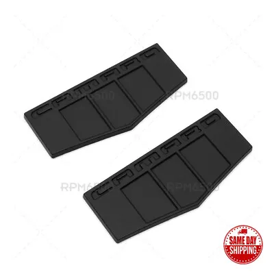 2pcs For GM Chevy CAMARO Logo Fender Marker Emblem 3D Blackout Badge RS SS ZL1 • $13.49