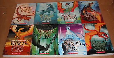 Wings Of Fire Vol. 12345678 By Tui T. Sutherland Paperback • $39.99