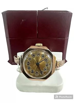 Rolex Vintage 1920s Ladies 9ct Gold Watch Ref:1147514 With Valuation $5500 • $2488.88