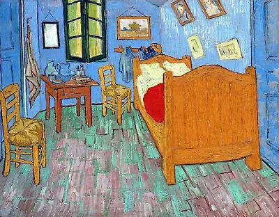 The Bedroom Painting By Vincent Van Gogh Reproduction • $44.99