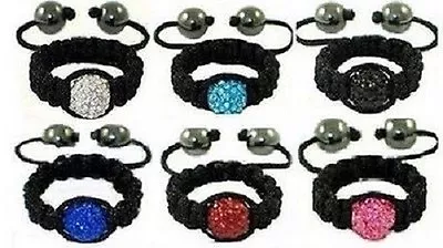 10mm Crystal Ball Ring Magnetite Beads • $3.29