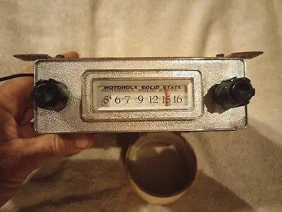 $34.99 • Buy Vintage 1965 1966 Motorola AM Underdash Car Radio #TM295M UNTESTED Clean