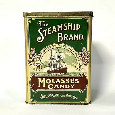 The Steamship Brand Candy Tin Souvenir Scottish Natl Exhibition Stewart & Young  • $16.99
