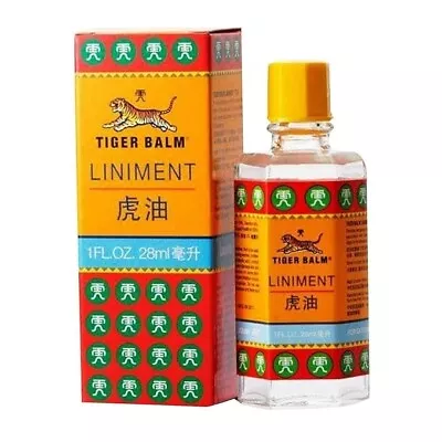 Tiger Balm Liniment Oil Herbal Pain Relief Thai Original Massage Arthritis-28ml • $19.99