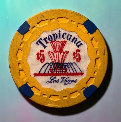 ⚡️❄️ Casino Chip OMG 😳 $5 Tropicana Las Vegas⚡️❄️⚡️❄️⚡️❄️ • $15