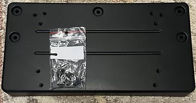 OEM Jaguar E-Pace J9C3-17 A835 A Front License Plate Holder Mount Black Plastic • $20