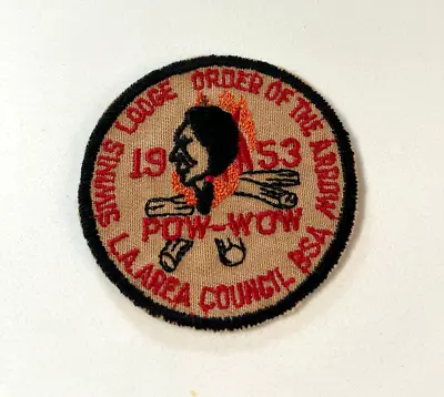 1953 Oa Siwinis Lodge 252 - Pow Wow Potlatch Pocket Patch Laac • $39.99