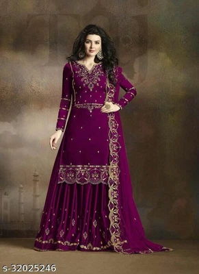 $76.92 • Buy Indian & Pakistani Sharara Set For Women's Wedding, Eid & All Special Occasion