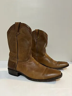 Vintage Frye Boots Men Brown Leather Pull On Size 11 D Mexico • $33