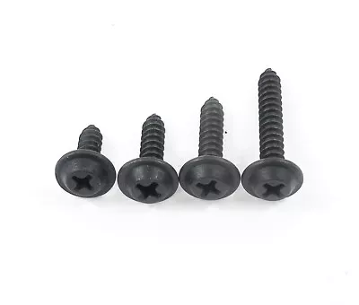 $30.99 • Buy Black #8 Phillips Flat Top Trim Screws- 1/2  To 1  Long- 200pcs (50ea)- J#328T