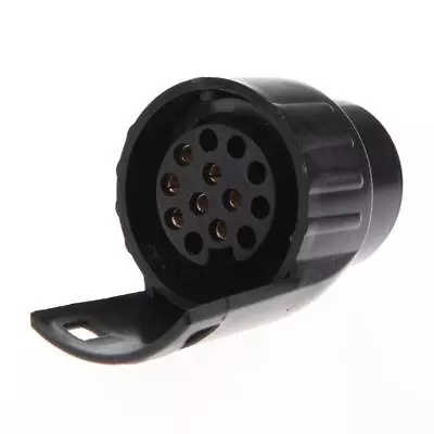 Converter 13 Pin Trailer Caravan Plug Adapter To 7 Pin Towbar Socket • £4.68