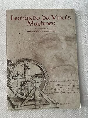 Leonardo Da Vinci's Machines By Marco Cianchi Book The Fast Free Shipping • $4.99