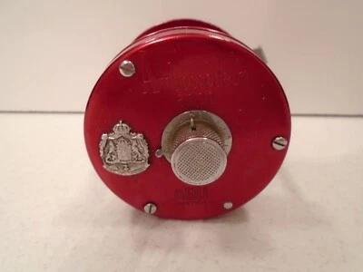 $30 • Buy Vintage Ambassadeur 5000  ABU Sweden Red 3 Screws Baitcasting Reel