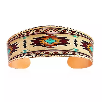 Southwest Sunburst Native American Bracelets  For Men & Women  Copper  Cuff • $29.99