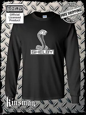 Shelby Cobra Long Sleeve T-Shirt Official Licensed Product Ford Mustang GT500 • $21.95