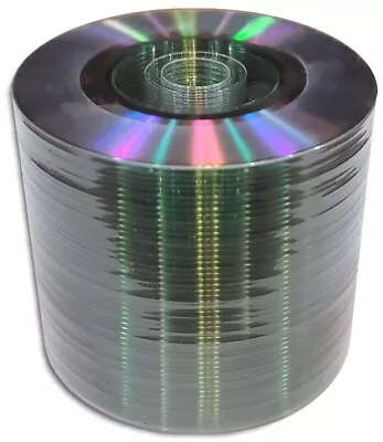 50-Pak Spin-X 3-Inch Mini Silver Top 24X 8cm CD-R's & Mini Sleeves! • $21.99